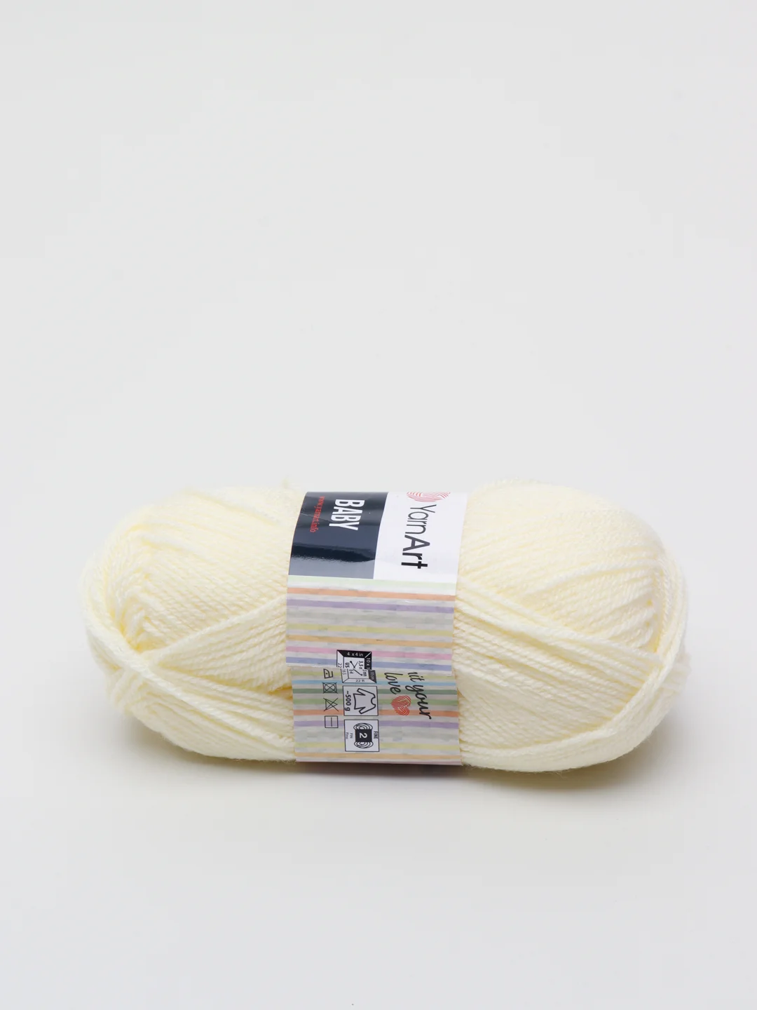 Светло-жёлтый пряжа YarnArt "Baby",  50 г