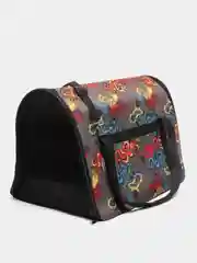 Серебряный сумка-переноска для кошек и собак Flip большая