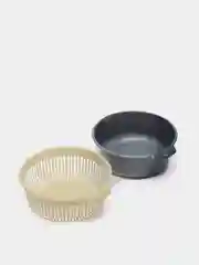 Синий меланж дуршлаг