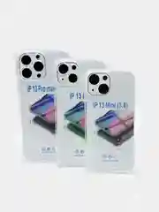 Прозрачный чехол для iPhone 11. 12/12PRO 13mini. 13. 13 ProMax 1.5mm Неоновый Цветной Плотный