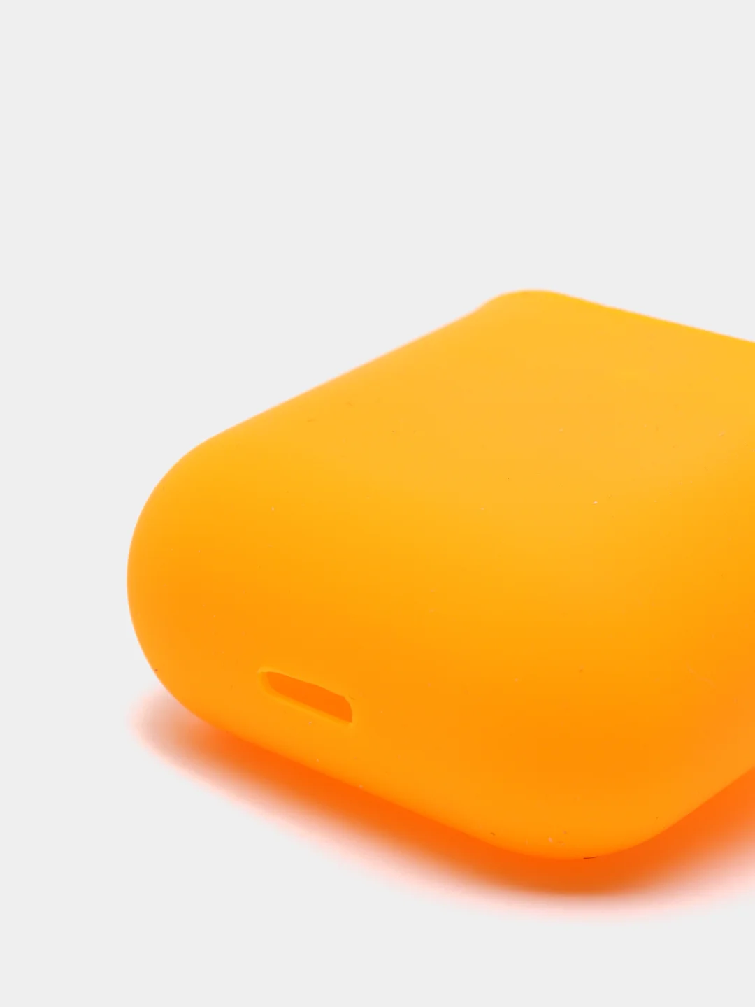 Голубой силиконовый чехол для наушников AirPods Аирподс 1 / 2 розовый, черный, синий
