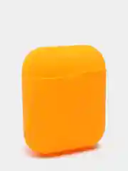 Голубой силиконовый чехол для наушников AirPods Аирподс 1 / 2 розовый, черный, синий