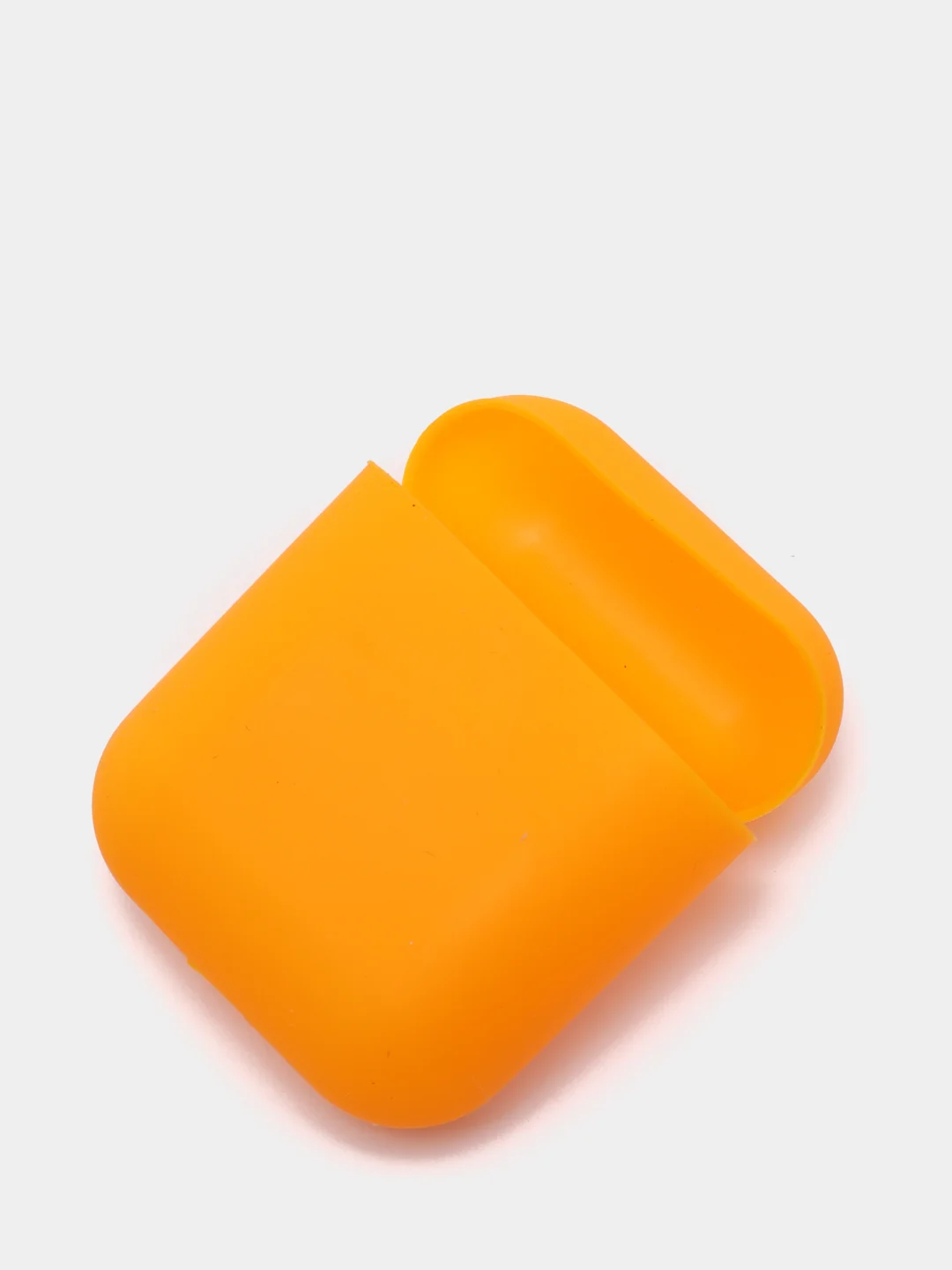Голубой силиконовый чехол для наушников AirPods Аирподс 1 / 2 розовый, черный, синий