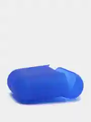 Синий силиконовый чехол для наушников AirPods Аирподс 1 / 2 розовый, черный, синий