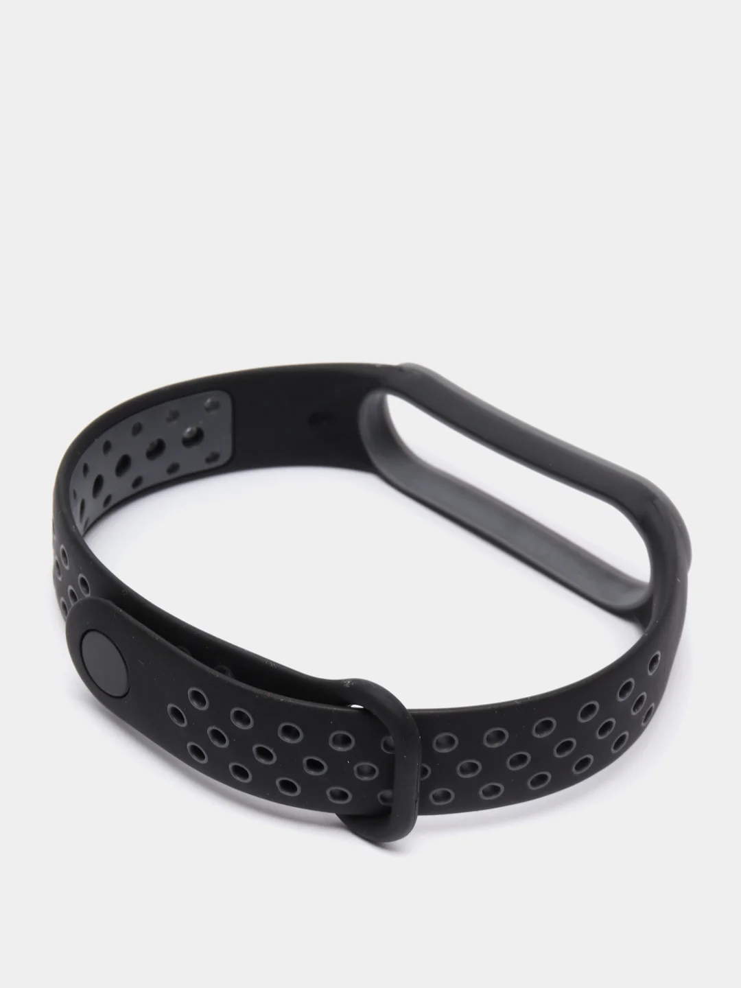 Серый силиконовый ремешок для Mi Band 5