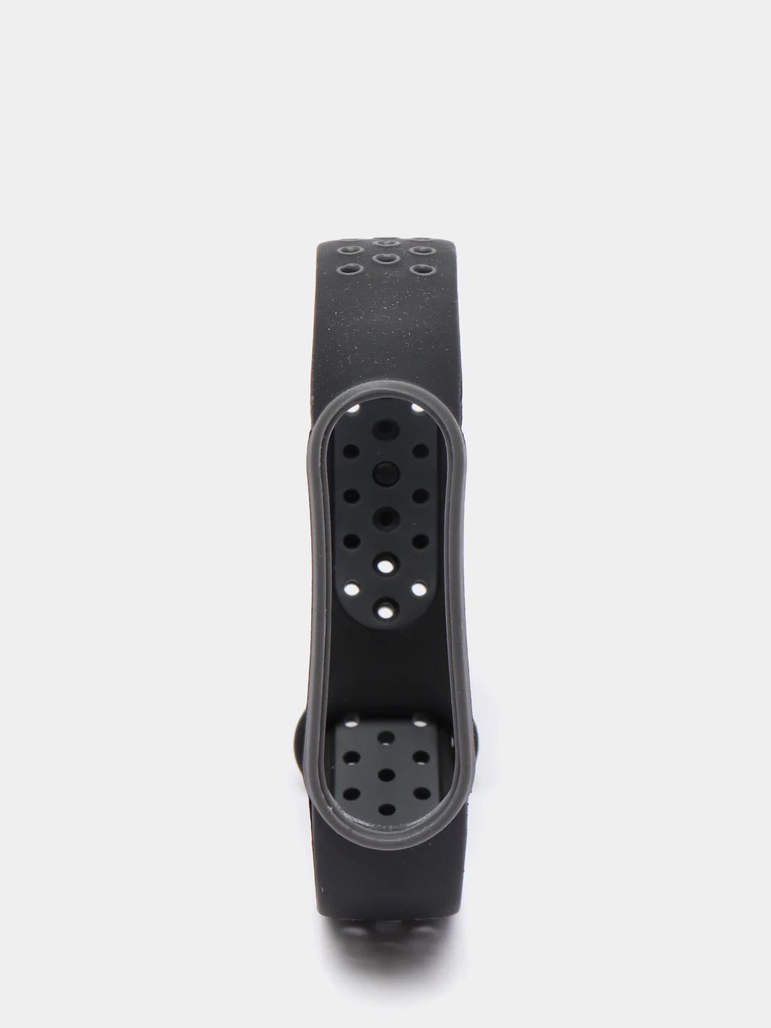 Серый силиконовый ремешок для Mi Band 5