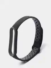 Серый силиконовый ремешок для Mi Band 5
