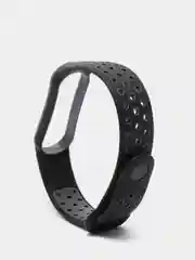 Серый силиконовый ремешок для Mi Band 5