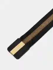 Желтый ремешок магнитный металлический для Xiaomi Mi band 5