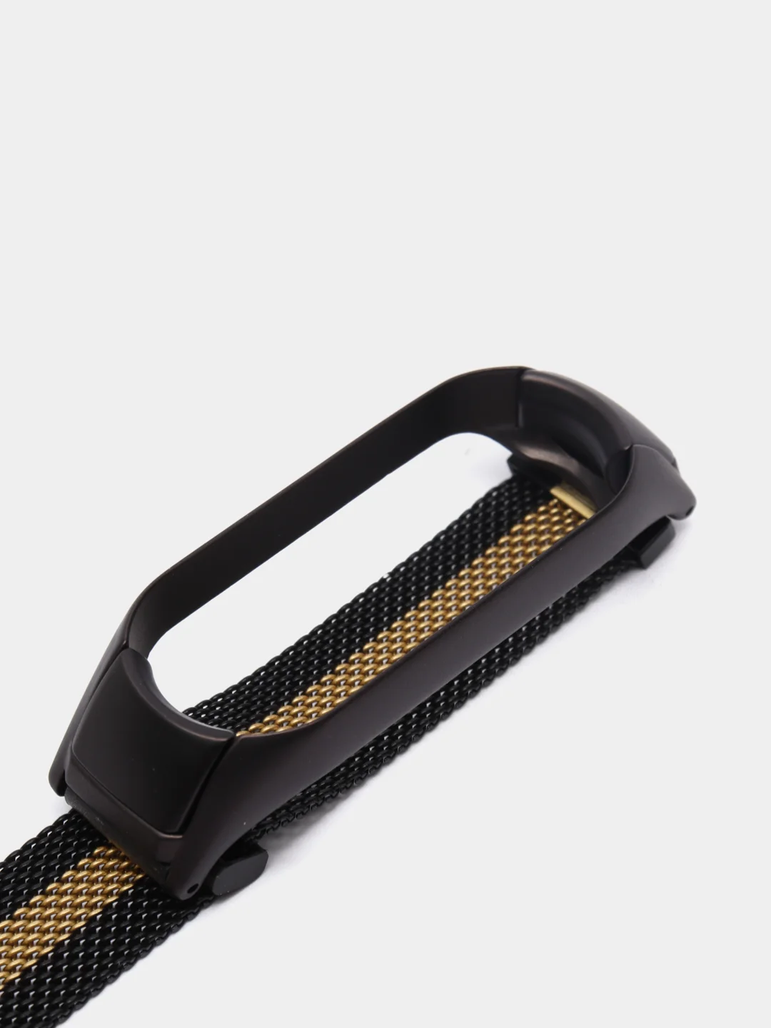 Желтый ремешок магнитный металлический для Xiaomi Mi band 5