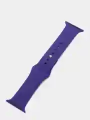Индиго ремешок для Apple Watch 2, 3, 4, 5, 6 и SE, силиконовый