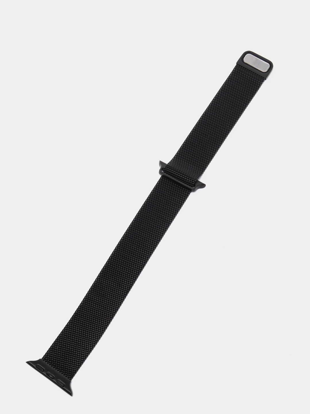 Черный ремешок для смарт-часов Apple Watch Миланская петля, 42-44, металлический