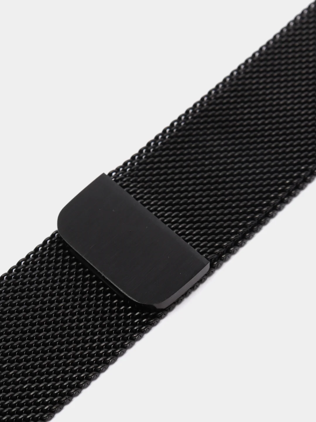 Черный ремешок для смарт-часов Apple Watch Миланская петля, 42-44, металлический