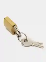 Замок навесной для чемоданов Gold 20 мм