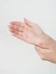 Золотой подвеска на леске, женская