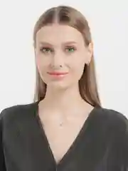 Золотистый хаки подвеска на леске, женская