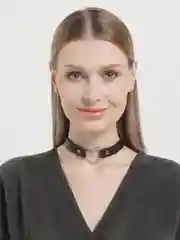 Чокер с сердцем черного цвета для косплея на Хэллоуин