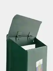 Почтовый ящик без замка, зелёный