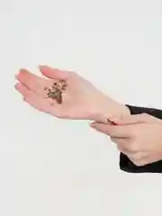 Бирюзовый броши
