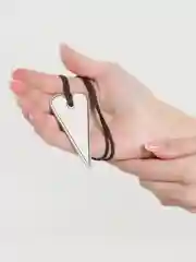 Белый винтажная подвеска