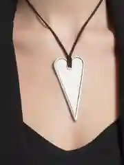 Белый винтажная подвеска