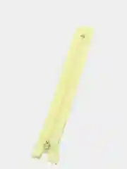 Светло-жёлтый молния MaxZipper пластиковая юбочная №3, 18см