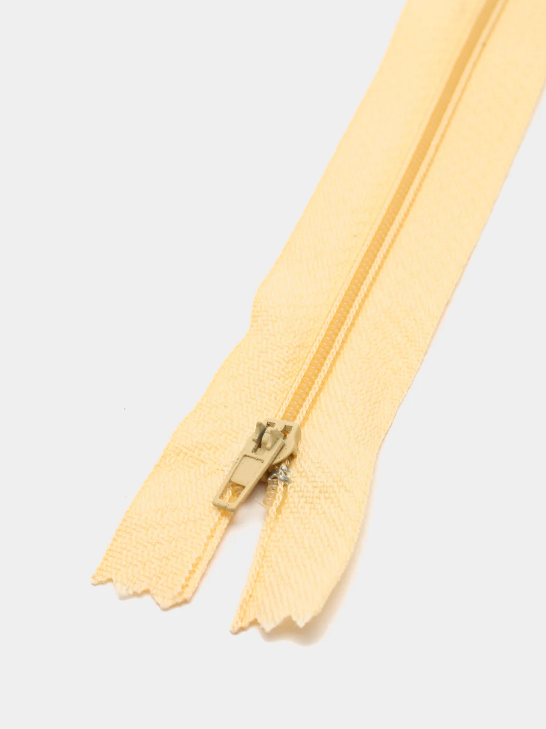 Светло-бежевый молния MaxZipper пластиковая юбочная №3, 18см