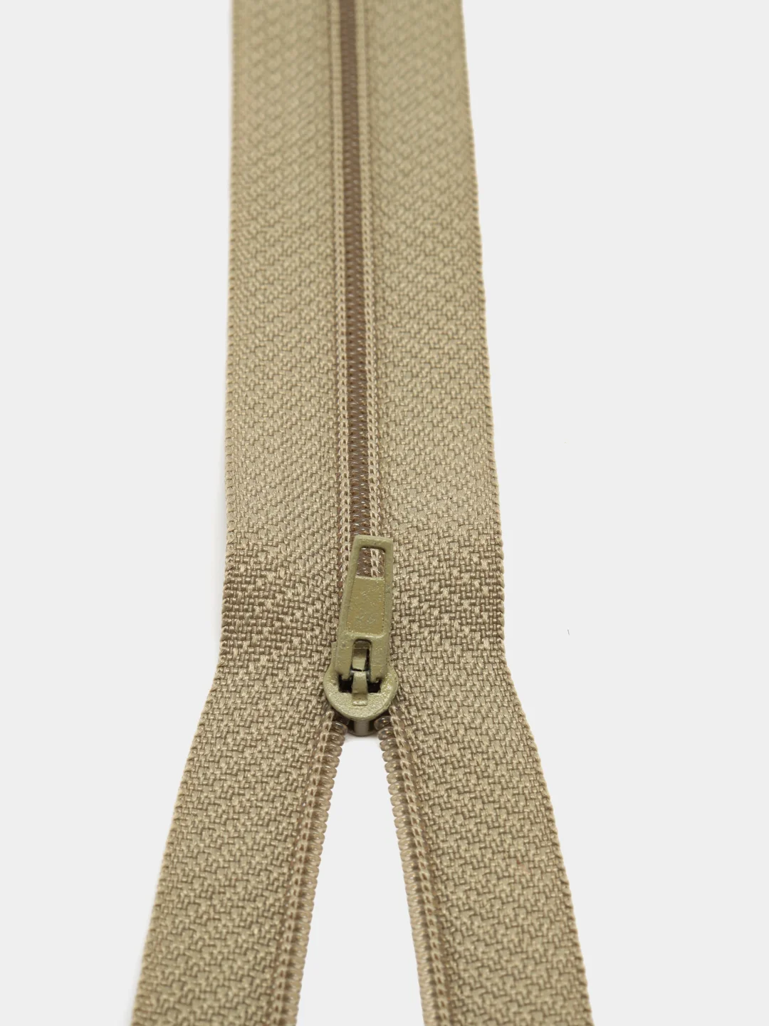 Песочный хаки молния MaxZipper пластиковая юбочная №3, 18см
