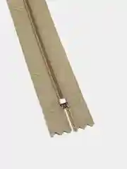 Песочный хаки молния MaxZipper пластиковая юбочная №3, 18см