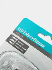 Белый фонарь для велосипеда задний, передний