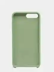 Оливковый силиконовый чехол iPhone 7 Plus / iPhone 8 Plus, Silicone Case, с открытым низом