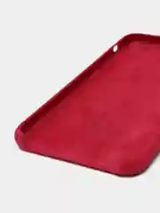 Бордовый силиконовый чехол iPhone 7 Plus / iPhone 8 Plus, Silicone Case, с открытым низом