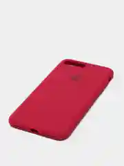 Бордовый силиконовый чехол iPhone 7 Plus / iPhone 8 Plus, Silicone Case, с закрытым низом