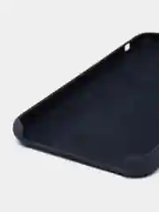 Темно-синий силиконовый чехол iPhone XS Max, Silicone Case, с открытым низом