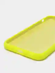 Лимонный силиконовый чехол iPhone X / iPhone XS, Silicone Case, с закрытым низом