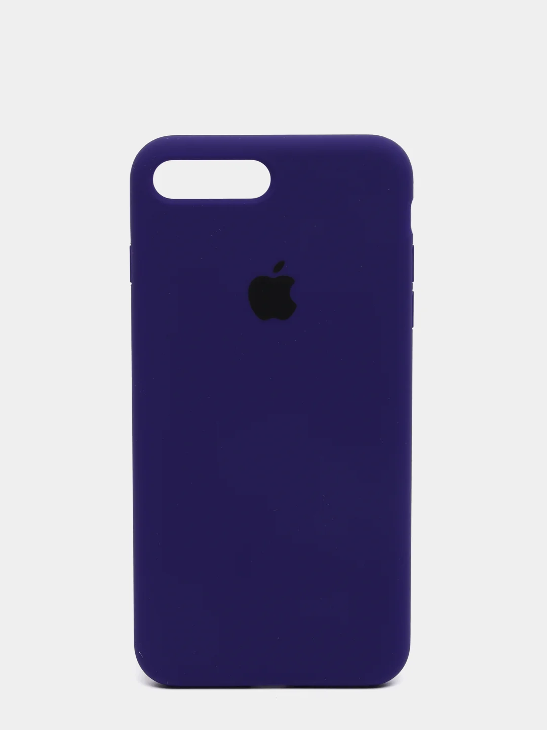 Фиолетовый силиконовый чехол iPhone 7 Plus / iPhone 8 Plus, Silicone Case, с закрытым низом