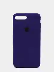 Фиолетовый силиконовый чехол iPhone 7 Plus / iPhone 8 Plus, Silicone Case, с закрытым низом
