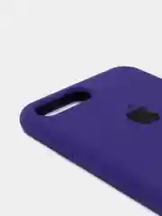 Фиолетовый силиконовый чехол iPhone 7 Plus / iPhone 8 Plus, Silicone Case, с закрытым низом