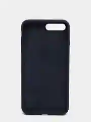 Темно-синий силиконовый чехол iPhone 7 Plus / iPhone 8 Plus, Silicone Case, с закрытым низом