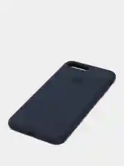 Темно-синий силиконовый чехол iPhone 7 Plus / iPhone 8 Plus, Silicone Case, с закрытым низом