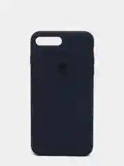 Темно-синий силиконовый чехол iPhone 7 Plus / iPhone 8 Plus, Silicone Case, с закрытым низом