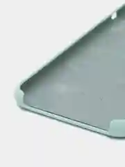 Бирюзовый силиконовый чехол iPhone X / iPhone XS, Silicone Case, с открытым низом