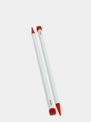 Спицы для вязания, прямые Длина - 40 см, диаметр 1,5 см