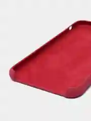 Бордовый силиконовый чехол iPhone XS Max, Silicone Case, с открытым низом