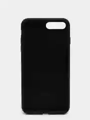 Черный силиконовый чехол iPhone 7 Plus / iPhone 8 Plus, Silicone Case, с закрытым низом