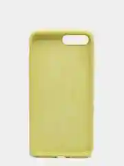 Желтый силиконовый чехол iPhone 7 Plus / iPhone 8 Plus, Silicone Case, с закрытым низом
