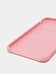 Розовый силиконовый чехол iPhone 7 Plus / iPhone 8 Plus, Silicone Case, с открытым низом