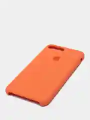 Оранжевый силиконовый чехол iPhone 7 Plus / iPhone 8 Plus, Silicone Case, с открытым низом