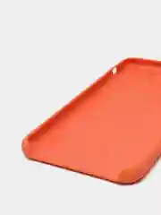 Оранжевый силиконовый чехол iPhone 7 Plus / iPhone 8 Plus, Silicone Case, с открытым низом