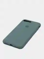 Тёмно-бирюзовый силиконовый чехол iPhone 7 Plus / iPhone 8 Plus, Silicone Case, с закрытым низом